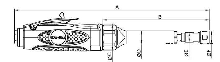Straight Extended Dimension Chart