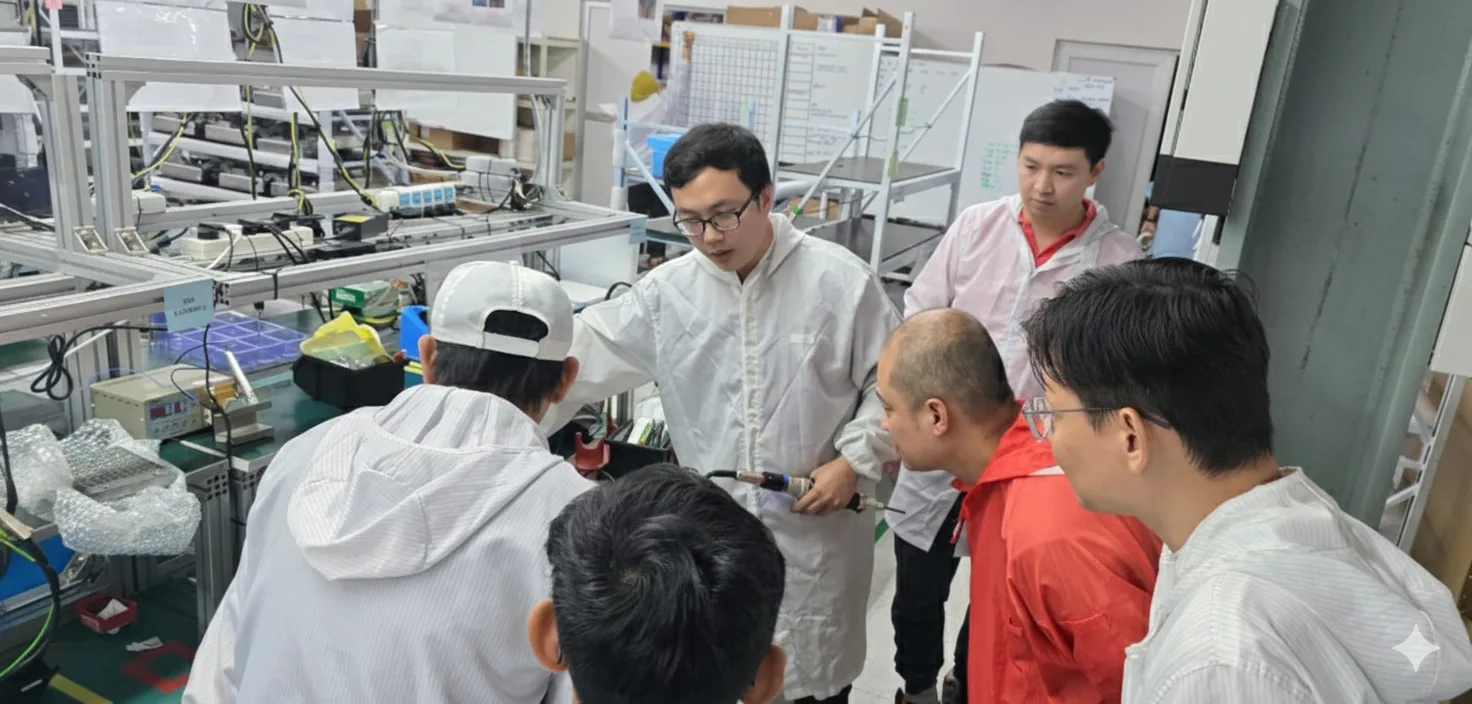 Acewell manufacturing team