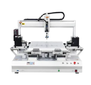 LED light board lock screw robot