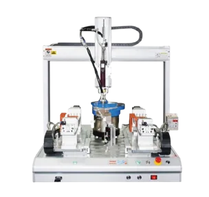 Adsorption rotary lock screw robot